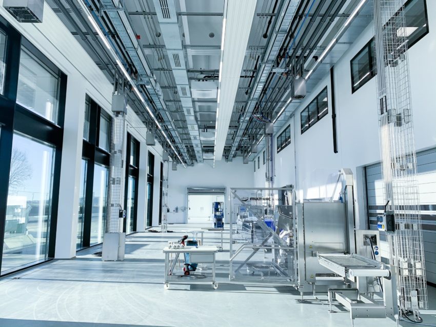 Building services engineering Showroom Multivac