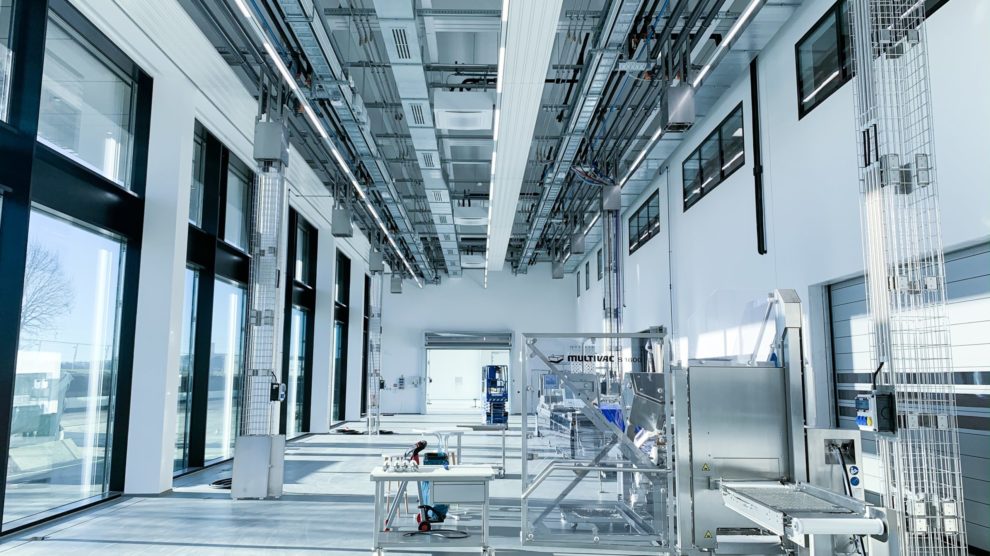 Gebäudetechnik Showroom Multivac