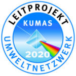 Logo Kumas Leitprojekt 2020 für die Green Factory als vorbildliches Umweltprojekt